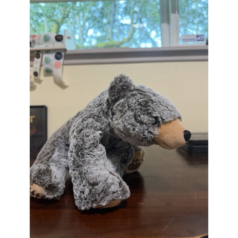 Wishpets Plush Barnaby Stuffed Animal Realistic 2015 Zoo NWT Bear Teddy Bear